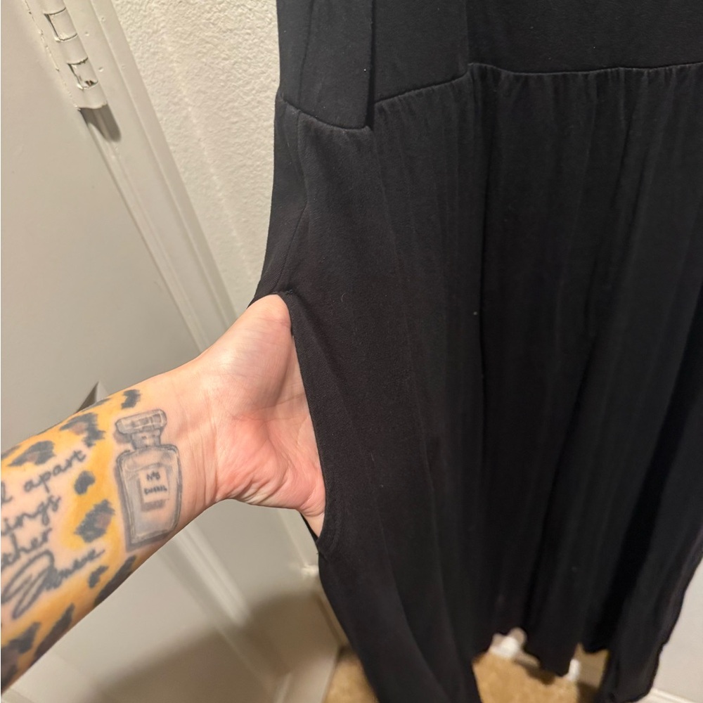 A New Day Black Ballet Midi Dress - Picture 4 of 5